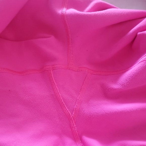 Lululemon pink reversible yoga pants soft pink - Picture 4 of 8